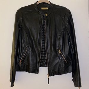 Massimo Dutti Leather Jacket